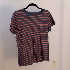 Universal thread striped t shirt